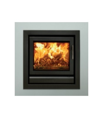 Riva 50 Multifuel Cassette Stove in Metallic Black or Storm Metallic